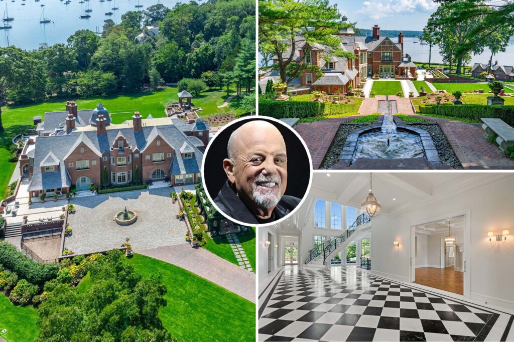 Exclusive | Billy Joel has traveled a 14 -hectare strip of his beloved compound Li for $ 29.9 million, including the main house