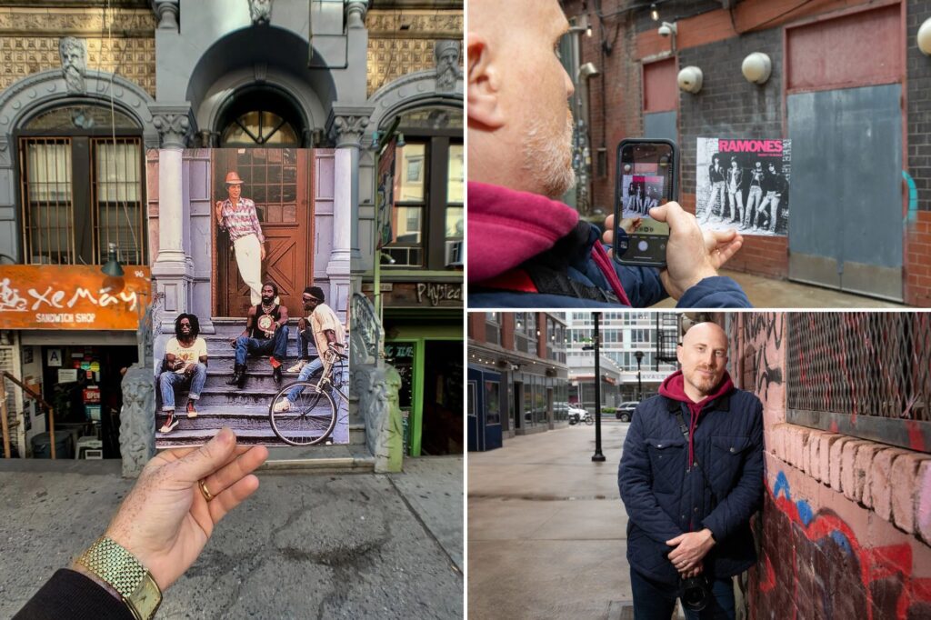 Exclusive | NYC is full of iconic rock'n'roll moments as the cover of Bob Dylan's album, and this photographer emphasizes the story
